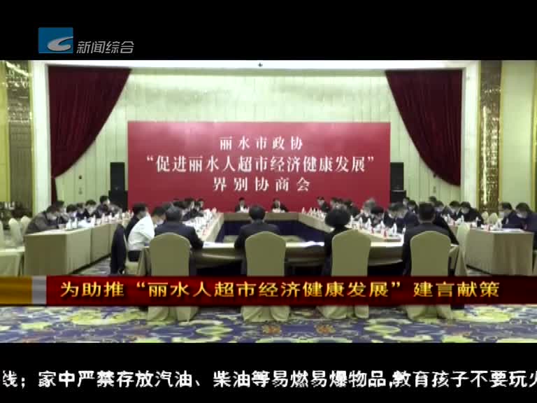 【委员视点】为助推“丽水人超市经济健康发展”建言献策